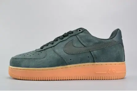 Comfortable 9524 Nike Air Force 1 ´07 LV8 Suede  Outdoor Green Brand MENS AA1117-300  BFADA1108