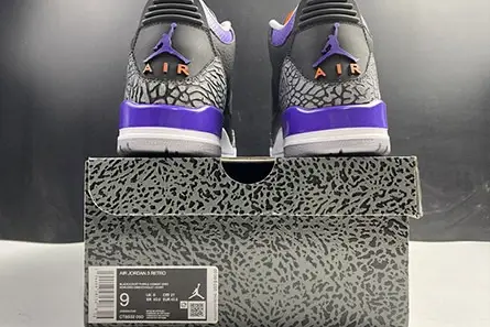 Compact 6750 Air Jordan 3 “Court Purple” CT8532-050 