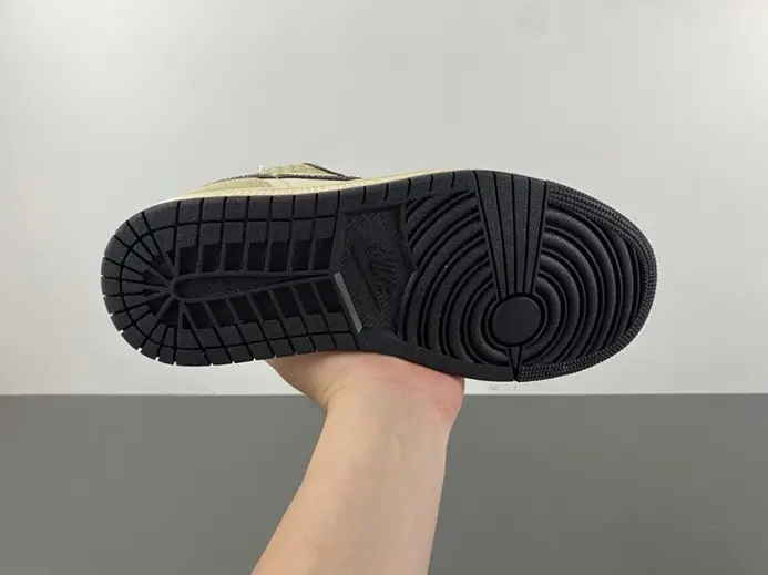 Compact 8506 Jordan 1 Low SE Coconut Milk Black Muslin HQ3437-101  BFCBC92