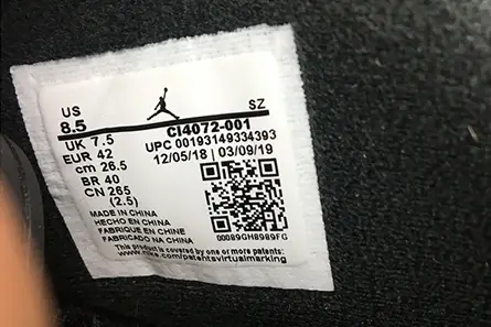 Compact 9180 JORDAN 6 RETRO REFLECTIVE INFRARED - CI4072-001 
