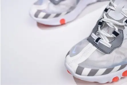 Cozy 5502 Parra x Nike React Element 87 White Multi-Color AQ3057-100 
