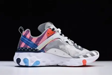 Cozy 5502 Parra x Nike React Element 87 White Multi-Color AQ3057-100 