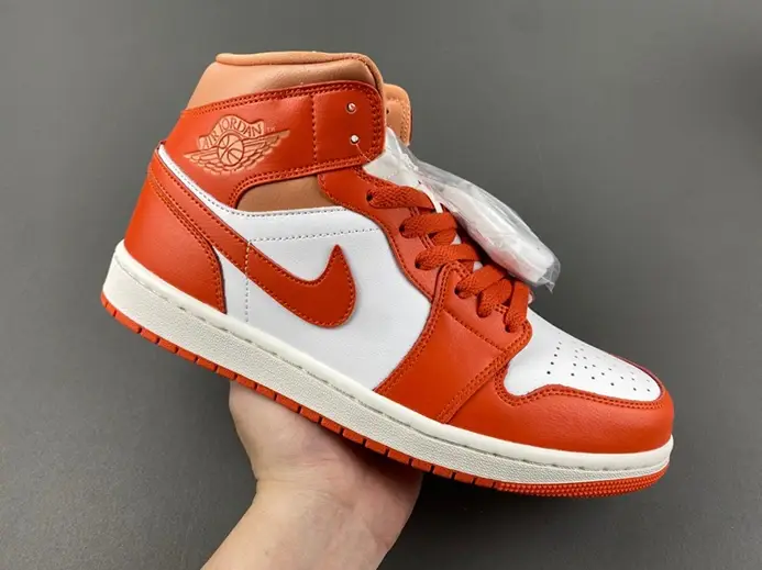 Cozy 5677 Jordan 1 Mid Cosmic Clay (Women's)  BQ6472-108 