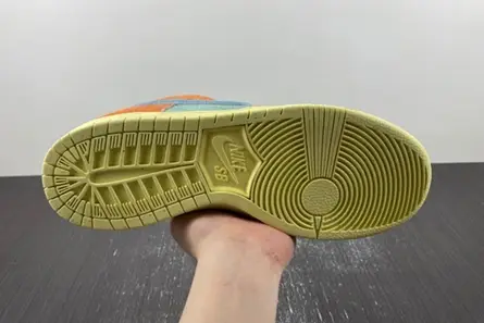 Cozy 6906 Nike SB Dunk Low Orange Emerald Rise  DV5429-800 