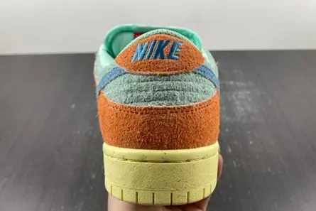 Cozy 6906 Nike SB Dunk Low Orange Emerald Rise  DV5429-800 