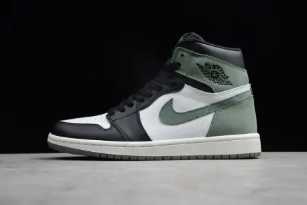 Cozy 7967 Air Jordan 1 Retro "Clay Green" 555088-135 