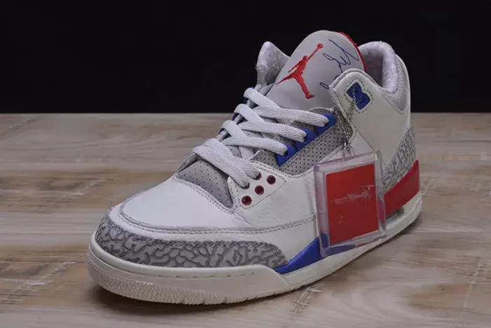 DailyWear 3229 AIR JORDAN 3 RETRO "CHARITY GAME" sail red mens 136064-140 