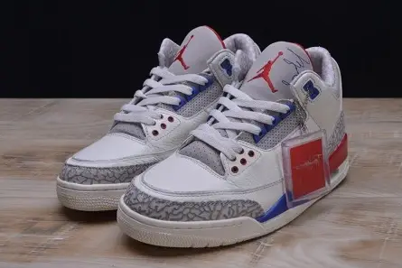 DailyWear 3229 AIR JORDAN 3 RETRO "CHARITY GAME" sail red mens 136064-140 