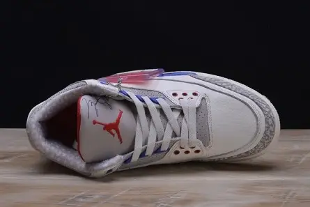 DailyWear 3229 AIR JORDAN 3 RETRO "CHARITY GAME" sail red mens 136064-140 