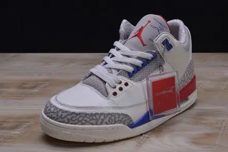 DailyWear 3229 AIR JORDAN 3 RETRO "CHARITY GAME" sail red mens 136064-140 