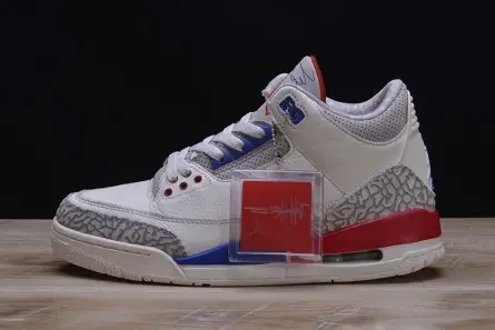 DailyWear 3229 AIR JORDAN 3 RETRO "CHARITY GAME" sail red mens 136064-140 
