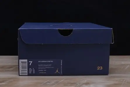 DailyWear 3229 AIR JORDAN 3 RETRO "CHARITY GAME" sail red mens 136064-140 