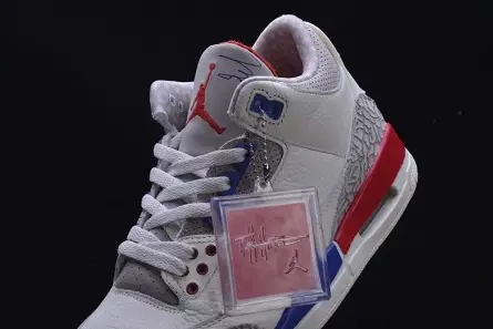 DailyWear 3229 AIR JORDAN 3 RETRO "CHARITY GAME" sail red mens 136064-140 
