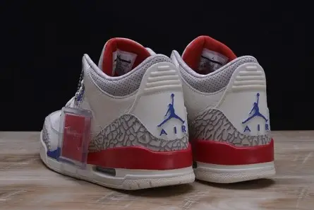 DailyWear 3229 AIR JORDAN 3 RETRO "CHARITY GAME" sail red mens 136064-140 