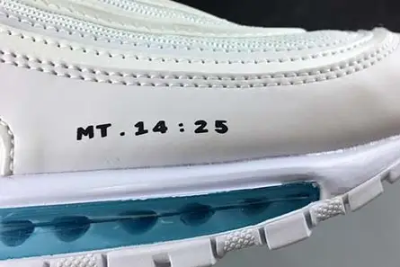 DailyWear 6019 NIKE AIR MAX 97 JESUS - NIKE - 921826-101JSUS 