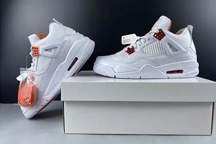 DailyWear 9373 Air Jordan 4 “Orange Metallic” CT8527-114 