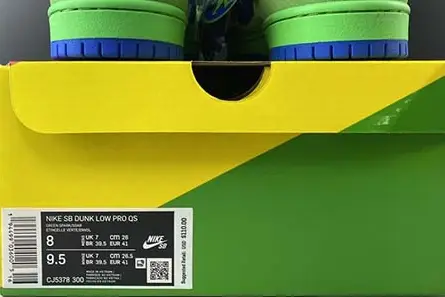 Dead x Nike SB Dunk Low“ Green Bear” CJ5378-300 Popular 316 