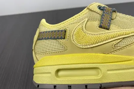 Durable 1442 Nike Air Max 1 Travis Scott Cactus Jack Saturn Gold DO9392-700 