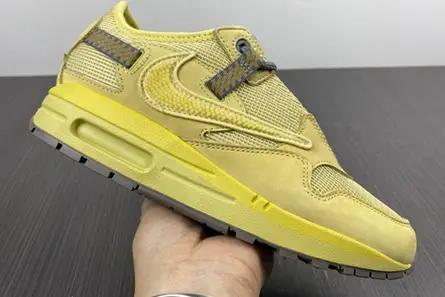 Durable 1442 Nike Air Max 1 Travis Scott Cactus Jack Saturn Gold DO9392-700  AFEA1541