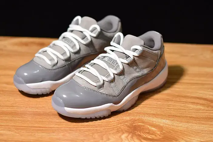 Durable 3174 Air Jordan 11 Low Cool Grey 528895-003 