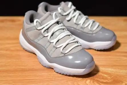 Durable 3174 Air Jordan 11 Low Cool Grey 528895-003 
