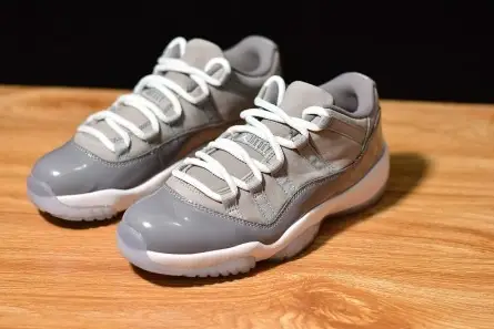 Durable 3174 Air Jordan 11 Low Cool Grey 528895-003 