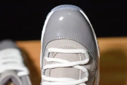 Durable 3174 Air Jordan 11 Low Cool Grey 528895-003 