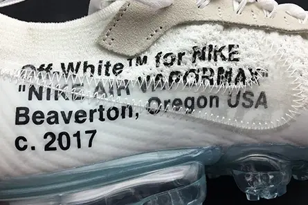 Durable 3234 Off-White Nike Air VaporMax 2018 White AA3831-100 