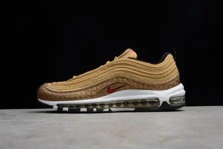 Durable 3276 NIKE AIR MAX 97 OG QS "2017 RELEASE" metallic gold 884421-700 