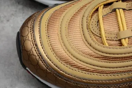 Durable 3276 NIKE AIR MAX 97 OG QS "2017 RELEASE" metallic gold 884421-700 