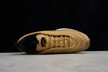 Durable 3276 NIKE AIR MAX 97 OG QS "2017 RELEASE" metallic gold 884421-700 