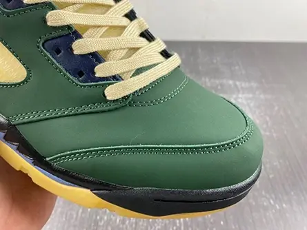 Durable 5128 Air Jordan 5 "Navy Green” FZ5758-003 