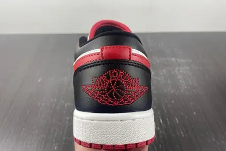 Durable 7655 Jordan 1 Low Reverse Black Toe (W)  DC0774-160 