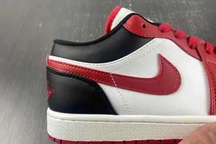 Durable 7655 Jordan 1 Low Reverse Black Toe (W)  DC0774-160 