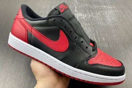 Durable 7693 Air Jordan 1 Low OG “Bred” 705329-001 
