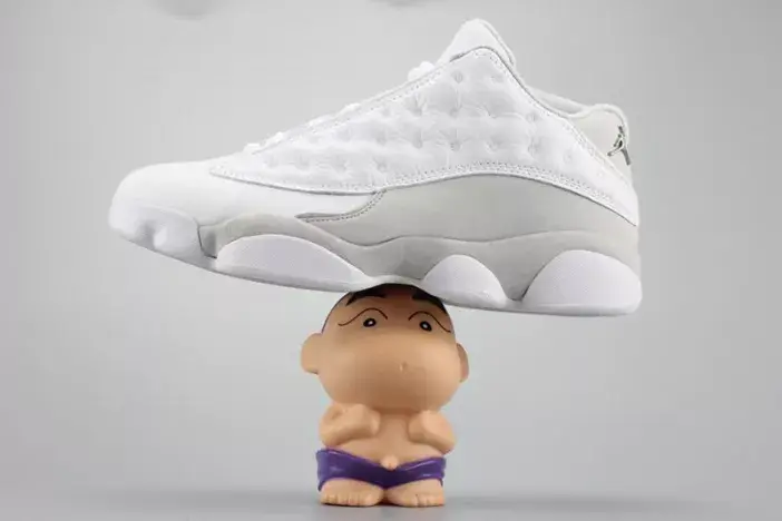 Durable 9097 Jordan 13 Retro Low Pure Platinum 310810-100 