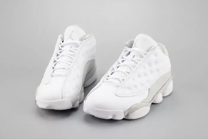 Durable 9097 Jordan 13 Retro Low Pure Platinum 310810-100 
