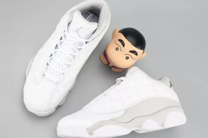 Durable 9097 Jordan 13 Retro Low Pure Platinum 310810-100 