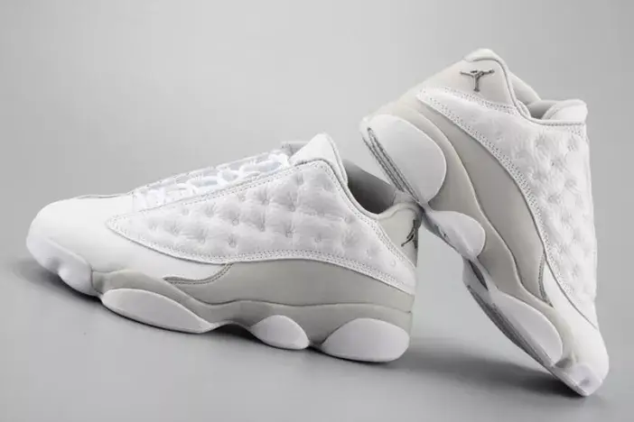 Durable 9097 Jordan 13 Retro Low Pure Platinum 310810-100 