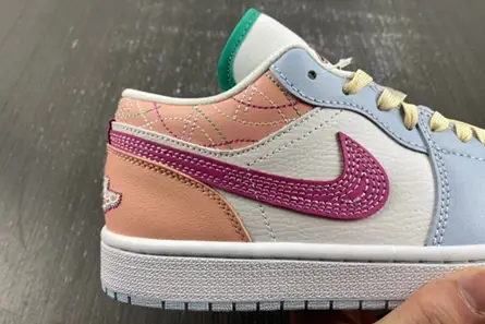 EasyMatch 2574 Air Jordan 1 Low Sashiko “Multi-Color” FV3623-151 