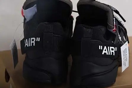 EasyMatch 4418 OFF-WHITE x Nike Air Presto Black AA3830-002 