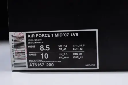 EasyMatch 4517 Air Force 1 Mid N7 - AT6167-200 