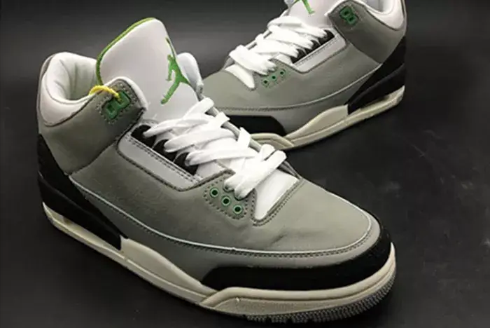 Efficient 2927 Air Jordan 3 Chlorophyll Tinker 136064-006 