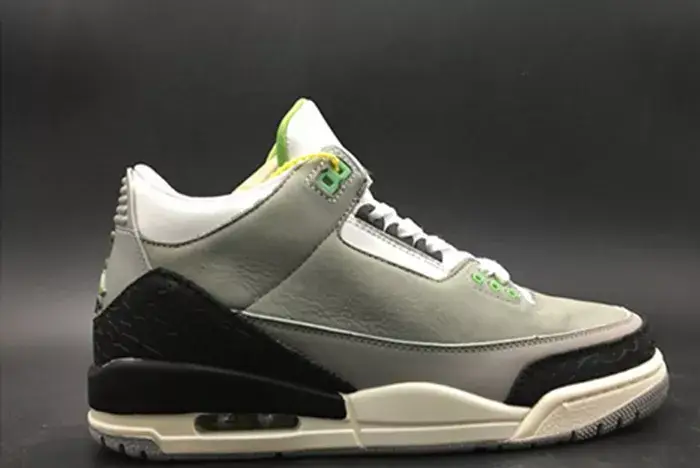 Efficient 2927 Air Jordan 3 Chlorophyll Tinker 136064-006 