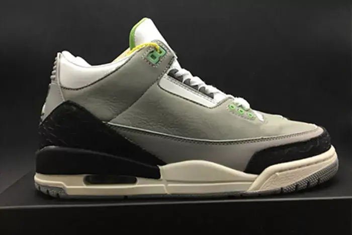 Efficient 2927 Air Jordan 3 Chlorophyll Tinker 136064-006 
