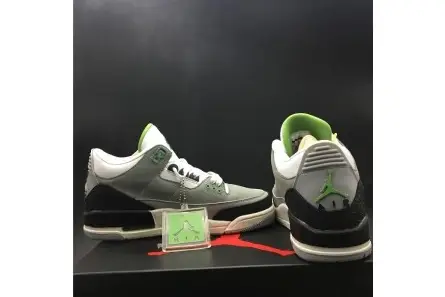 Efficient 2927 Air Jordan 3 Chlorophyll Tinker 136064-006 