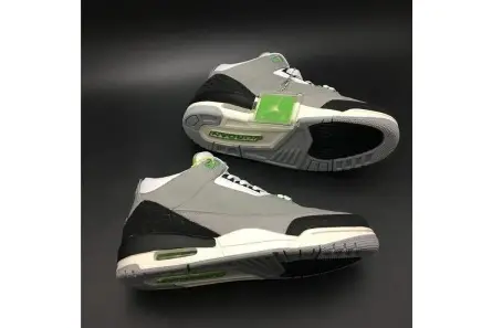 Efficient 2927 Air Jordan 3 Chlorophyll Tinker 136064-006 