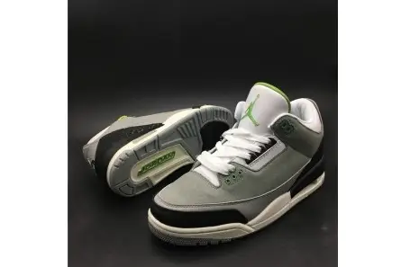 Efficient 2927 Air Jordan 3 Chlorophyll Tinker 136064-006 