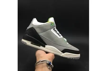 Efficient 2927 Air Jordan 3 Chlorophyll Tinker 136064-006 