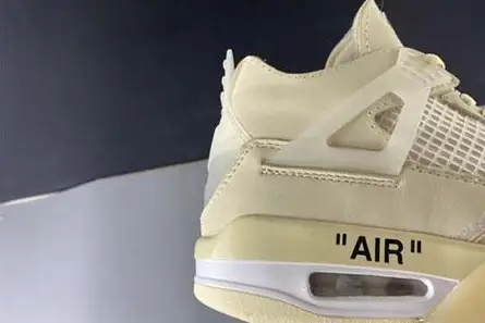 Efficient 5606 Off-White x Air Jordan 4 “Sail”- CV9388-100 